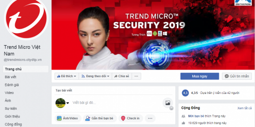 Facebook trend micro